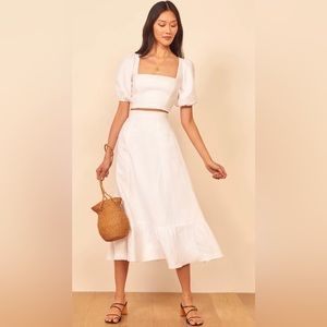 Reformation Yucca Two Piece Dress